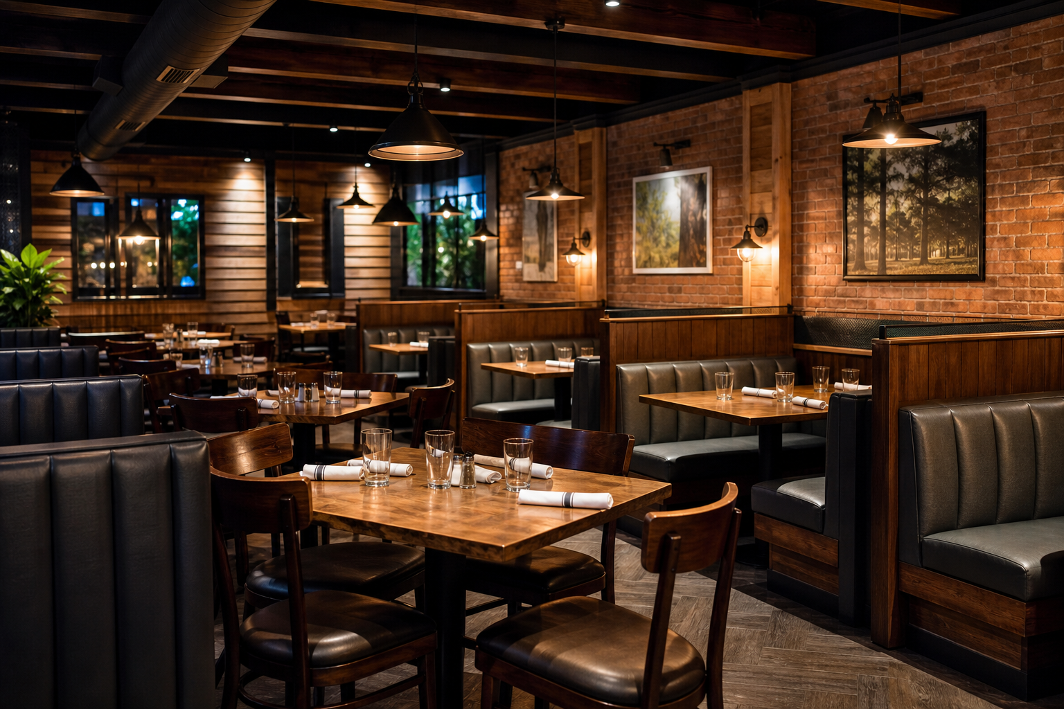 Restaurant dining room