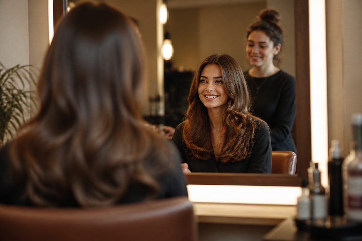 Salon guest experience